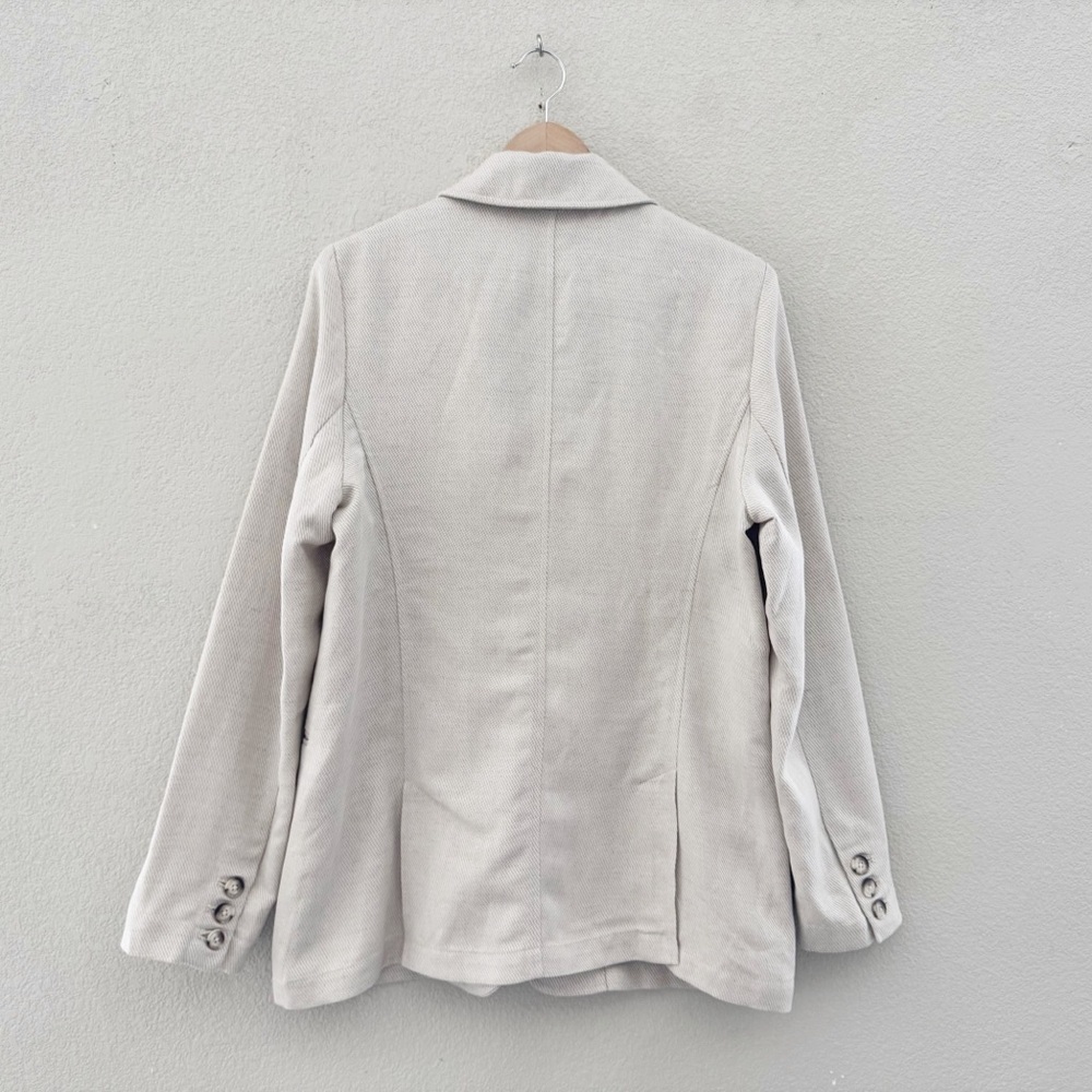 Peruvian Connection Beige Blazer - image 5